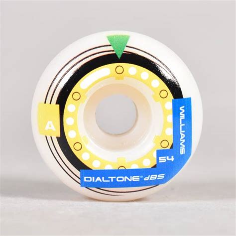 Dial Tone Wheel Co. Williams Memorex 99A Skateboard Wheels 54mm ...