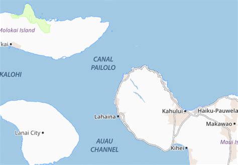 MICHELIN Kahana map - ViaMichelin