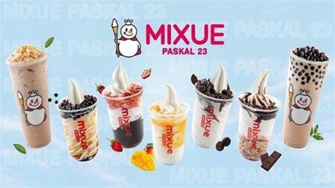 7 Rekomendasi Menu Mixue yang Paling Favorit