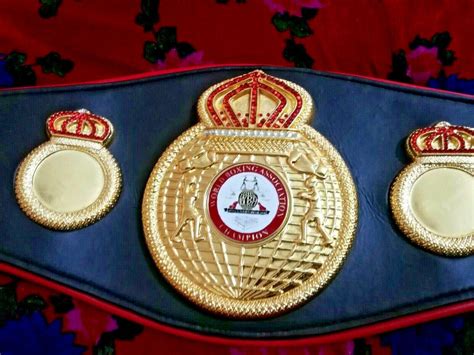 WBA Boxing Championship Title Belt | Zees Belts