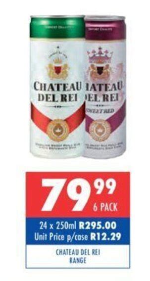 Chateau Del Rei Range 6 pack offer at Ultra Liquors