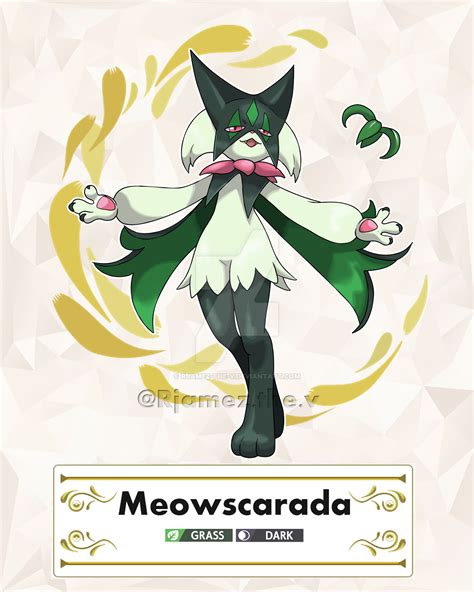 Meowscarada by rjamez-the-v on DeviantArt