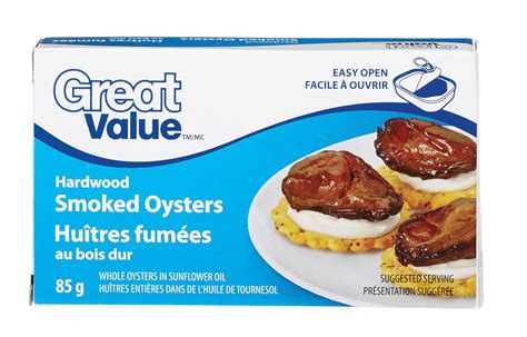 Great Value Smoked Oysters | Walmart Canada