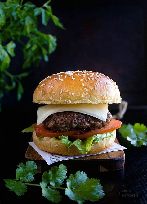 Basic Beef Burger Patty Two Ways - NISH KITCHEN