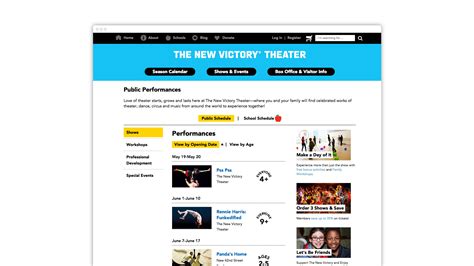 New Victory Theater - NewVictory.org // Reconstrukt