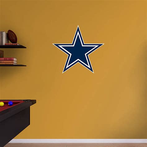Dallas Cowboys Logo Wall Decal | Shop Fathead® for Dallas Cowboys Decor