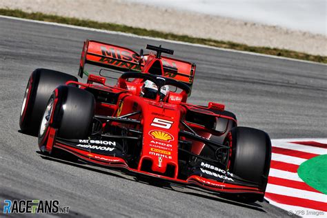 Sebastian Vettel, Ferrari, Circuit de Catalunya, 2019 · RaceFans