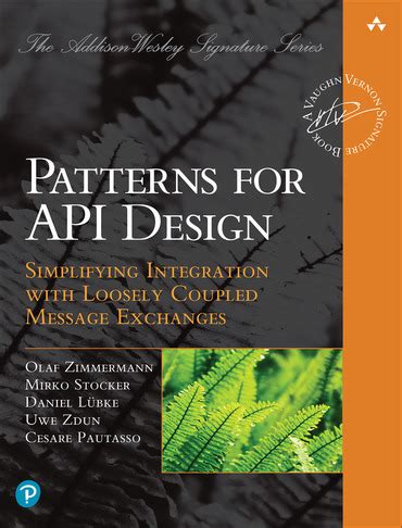 New Book 'Patterns for API Design' Published