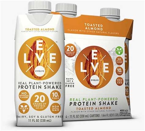 EVOLVE® Protein Shake - Toasted Almond | Protein, Protein shakes, Protein toast