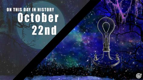 October 22 in History - Today in History