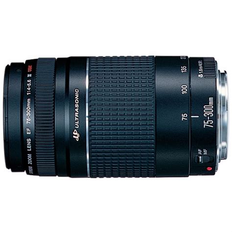 Canon Ef 75-300mm F/4-5.6 Iii Usm Telephoto Zoom Lentes - $ 7,600.00 en ...