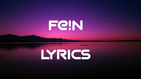 Fein Song. ||Lyrics|| - YouTube