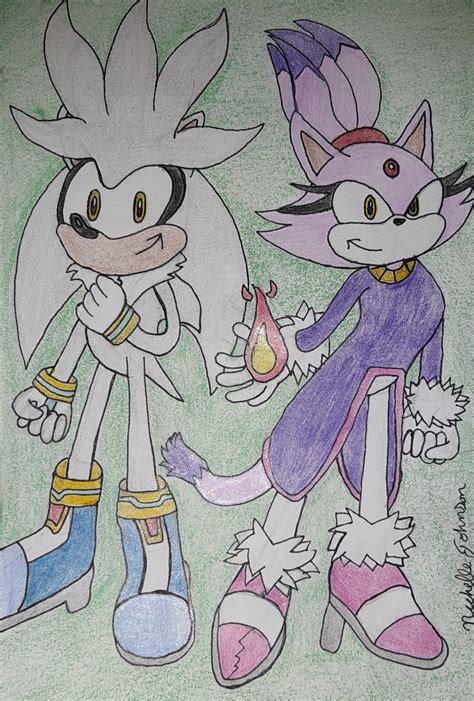 Silver and Blaze Sketch by Nikkigamer on DeviantArt