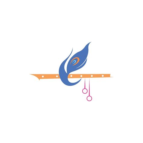 Premium Vector | Krishna janmashtami hindi calligraphy greeting design