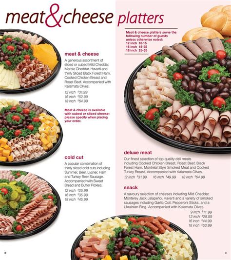 Save on Food Meat & Cheese Platers | Costco sandwich platter, Food ...
