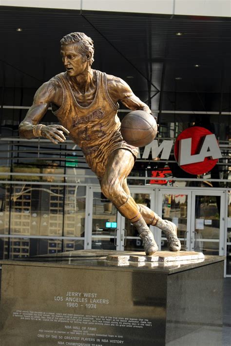 Jerry West ( NBA Logo) | Staples Center ~ Down Town Los Ange… | Flickr