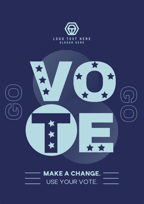 Vote for Change Letterhead | BrandCrowd Letterhead Maker