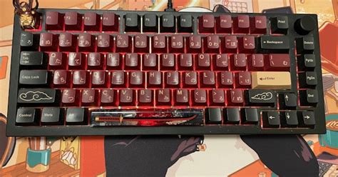 GMK Red Samurai | Drop