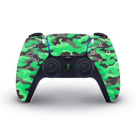 Cobalt Green Camo PS5 Controller Skin in 2021 | Green camo, Green ...