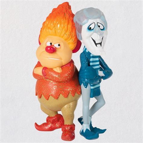 2021 Snow Miser and Heat Miser Chorus Hallmark Christmas Ornament - Hooked on Hallmark Ornaments