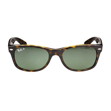 Ray-Ban // New Wayfarer // Havana + Crystal Green // Polarized - Ray ...