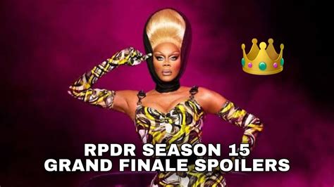 RPDR Season 15 FINALE SPOILERS - YouTube