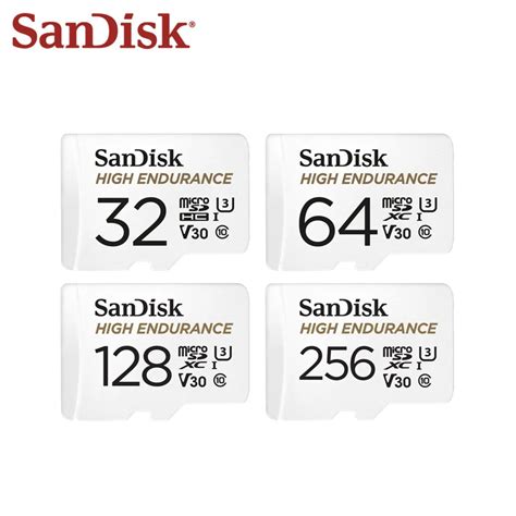 Sandisk Memory Card High Endurance Video Monitoring Tf Card 256gb 128gb ...