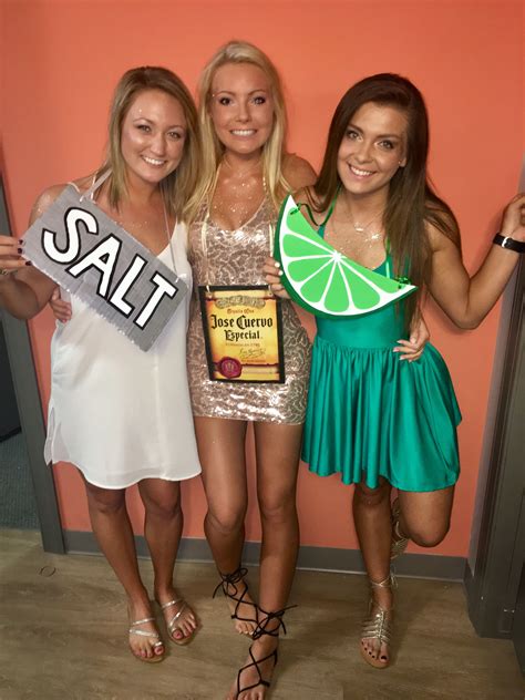 Tequila lime and salt Halloween costume | Best group halloween costumes, Diy group halloween ...