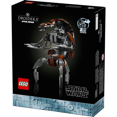 LEGO Star Wars Droideka Figure Building Set 75381