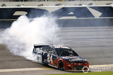 William Byron takes dramatic first Cup win at Daytona