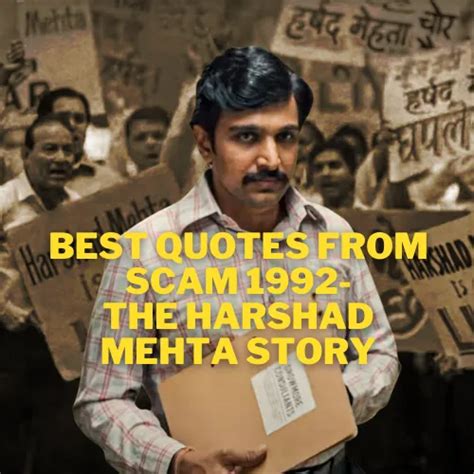 Top 10 inspiring quotes from scam 1992 the harshad mehta story – Artofit