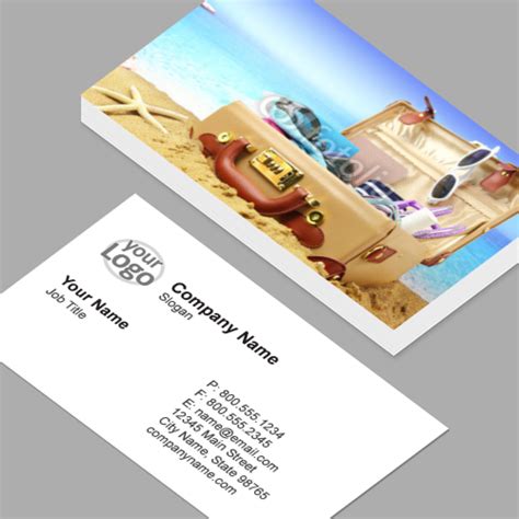 Travel Agency Business Cards (Standard Horizontal) - Customizable Design Templates - YouPrint.com