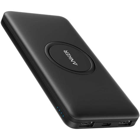 Anker Wireless Portable Charger, PowerCore 10,000mAh Power Bank with ...