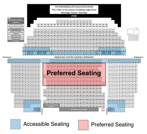 Sight And Sound Theatre Seating Chart | Elcho Table