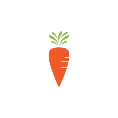 carrot logo vector 14639809 Vector Art at Vecteezy