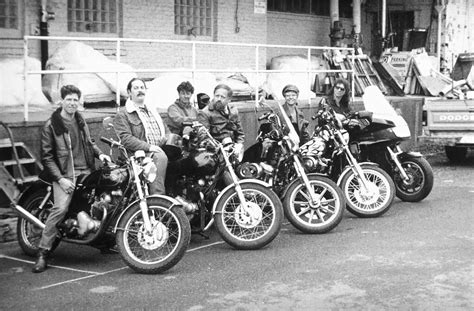 Motorcycles and riders, circa 1980s | Item 130436, Fleets an… | Flickr