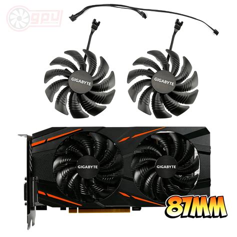 GIGABYTE GTX 1050 1060 TI RX 570 580 OC WINDFORCE - Replacement Fans ...