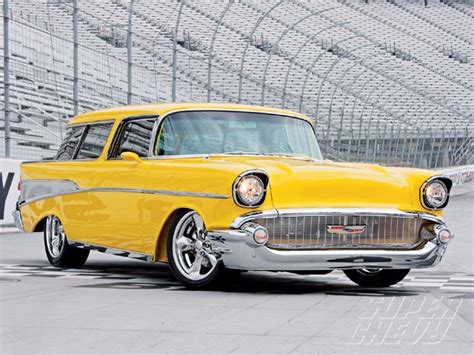 1957 Chevy Nomad - Custom Tri-Five Wagon Restomod - Super Chevy Magazine