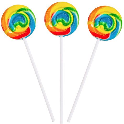 Rainbow Lollipops