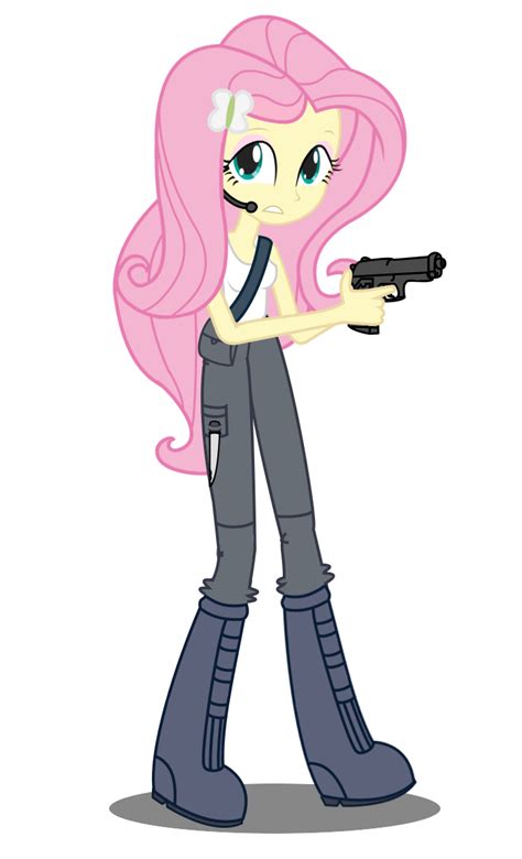 Equestria Girls Fluttershy zombie apocalypse by Gioku on DeviantArt