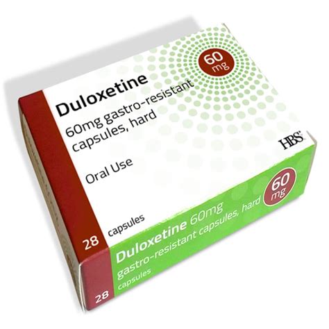 Duloxetine 60mg Capsules, 28 Capsules - Asset Pharmacy