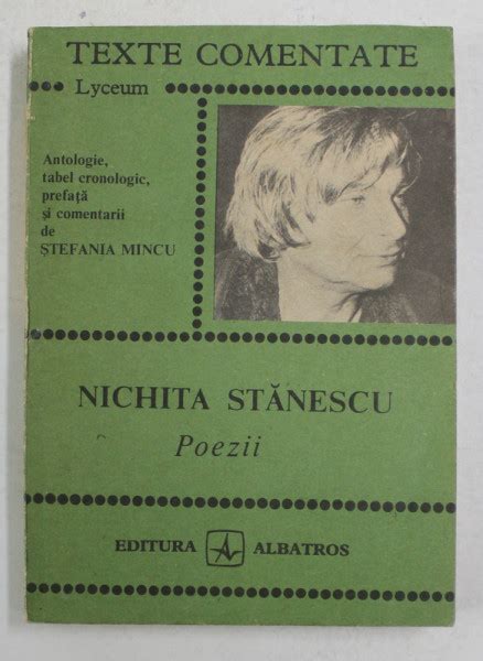 POEZII de NICHITA STANESCU , 1987