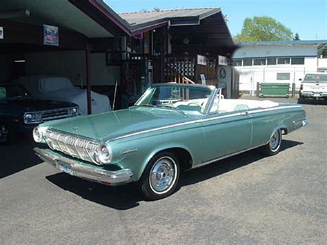 1963 Dodge Polara Convertible | Autos mustang, Coches deportivos de lujo, Autos