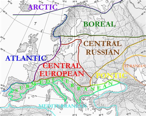 Map of Europe - Plant Style! : r/europe