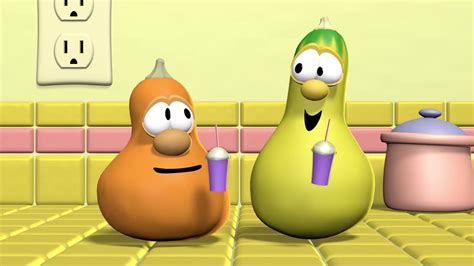 Jimmy and Jerry Try the Grimace Shake (VeggieTales Animation) - YouTube