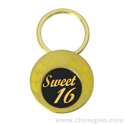 Laser Engraving Metal Coin Keychain | Taiwantrade.com