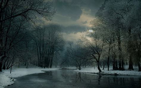 Winter Creek Wallpapers - Wallpaper Cave