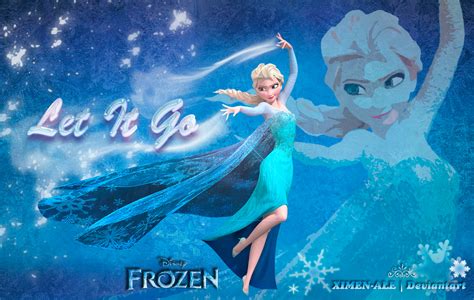 Let It Go Queen Elsa Wallpaper by XIMEN-ALE on DeviantArt