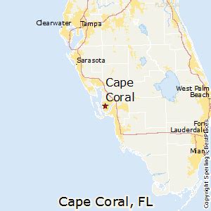 Cape Coral Fl Map | Map Of The World