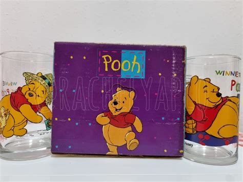 Winnie The Pooh Glass Mug, Furniture & Home Living, Kitchenware & Tableware, Cookware ...